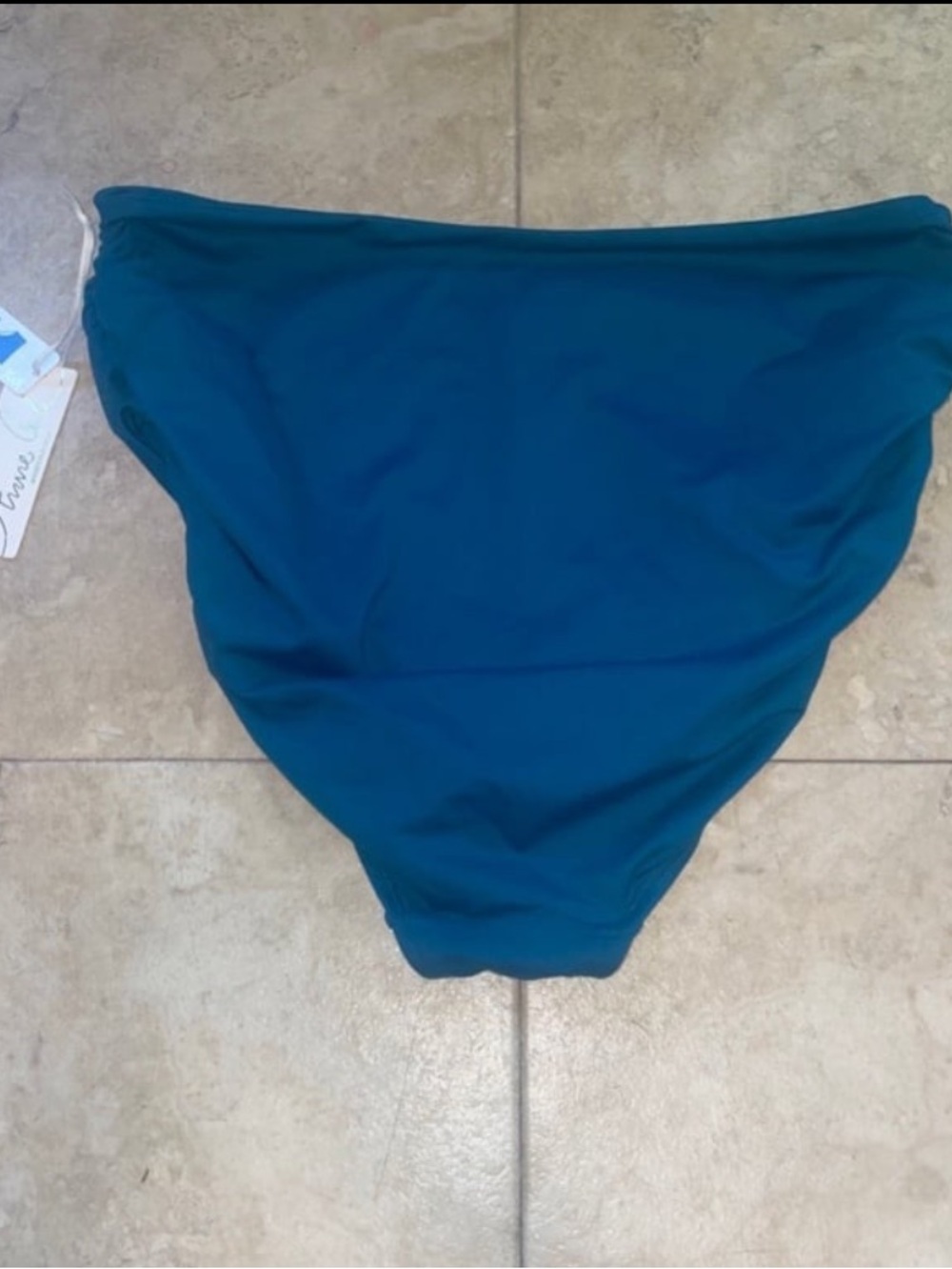 Anne Cole Convertible High Waisted Foldver Bottom NWT L - Picture 7 of 9